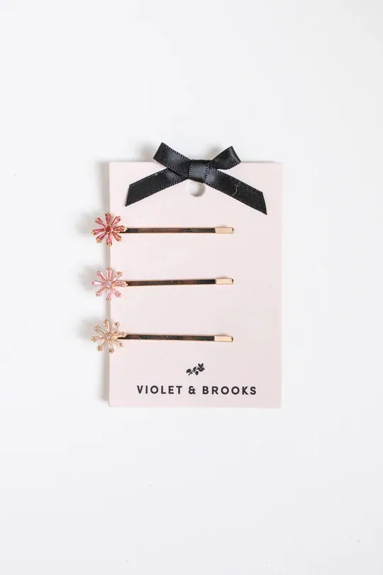 Poppy Bobby Pin Trio