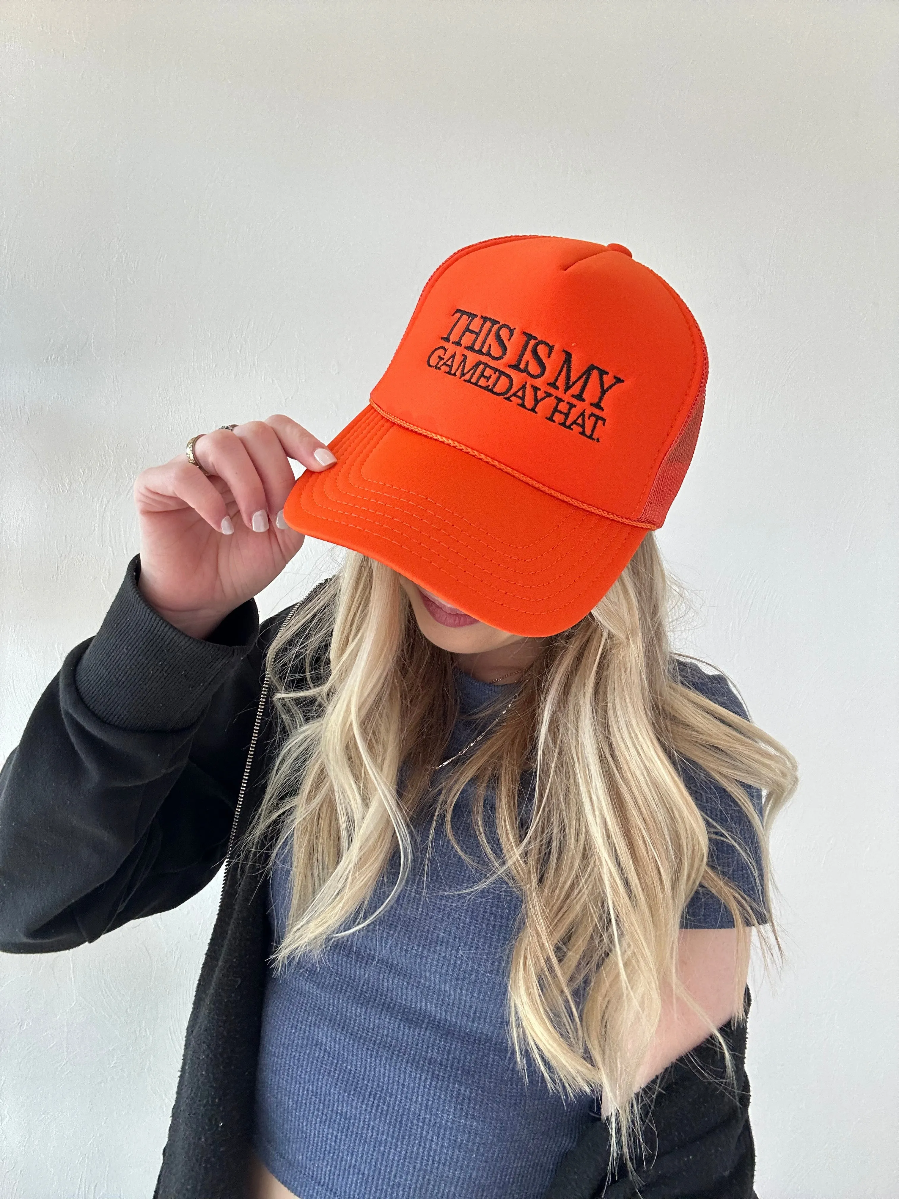 "This Is My Gameday Hat" Trucker Hat