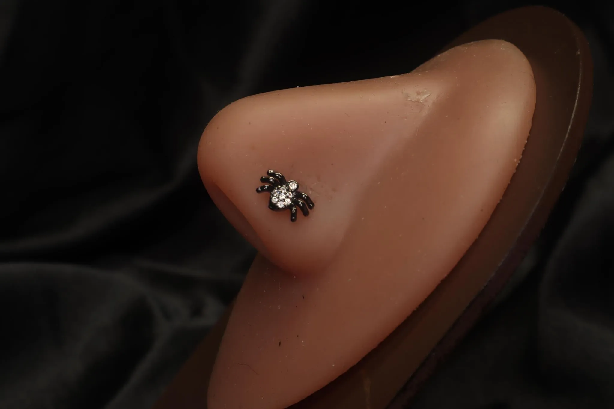 Spooky Spider Nose Stud