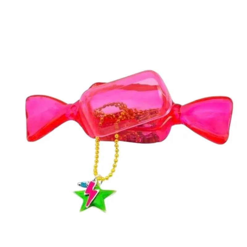 Star and Lightning Bolt Necklace in a Sweetie Box