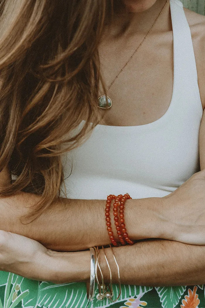 Stretchy Bracelet - Carnelian