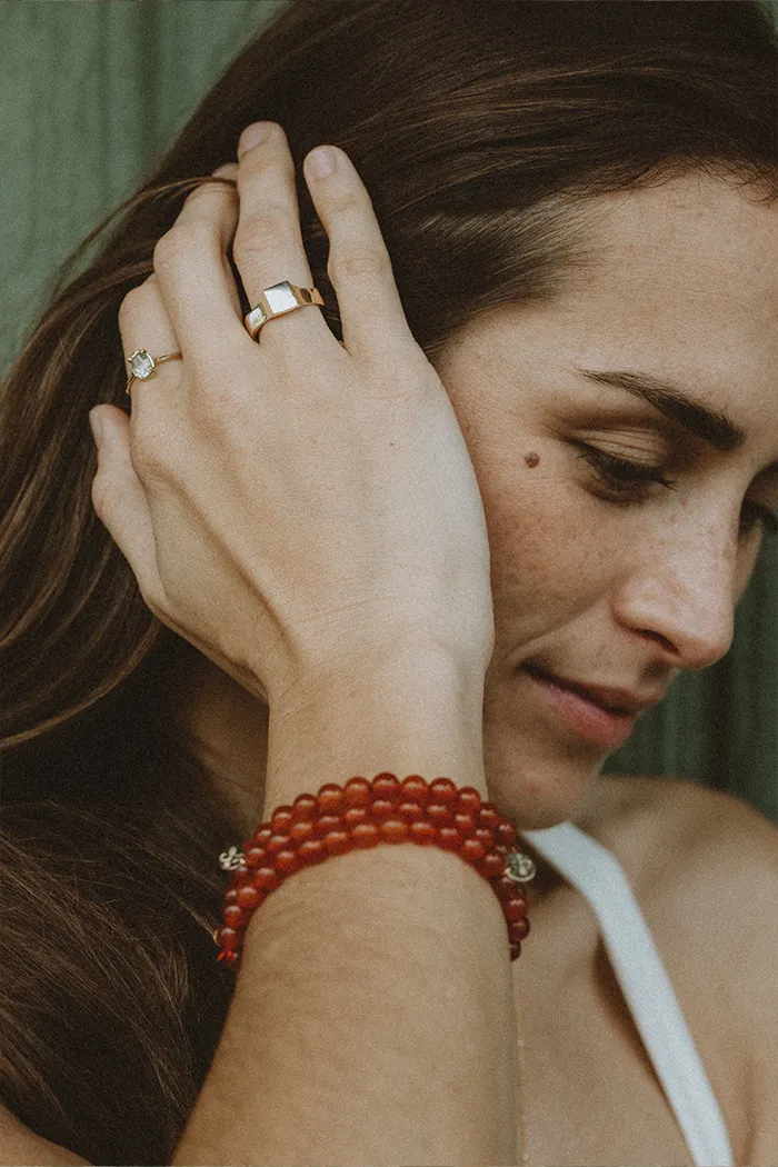 Stretchy Bracelet - Carnelian