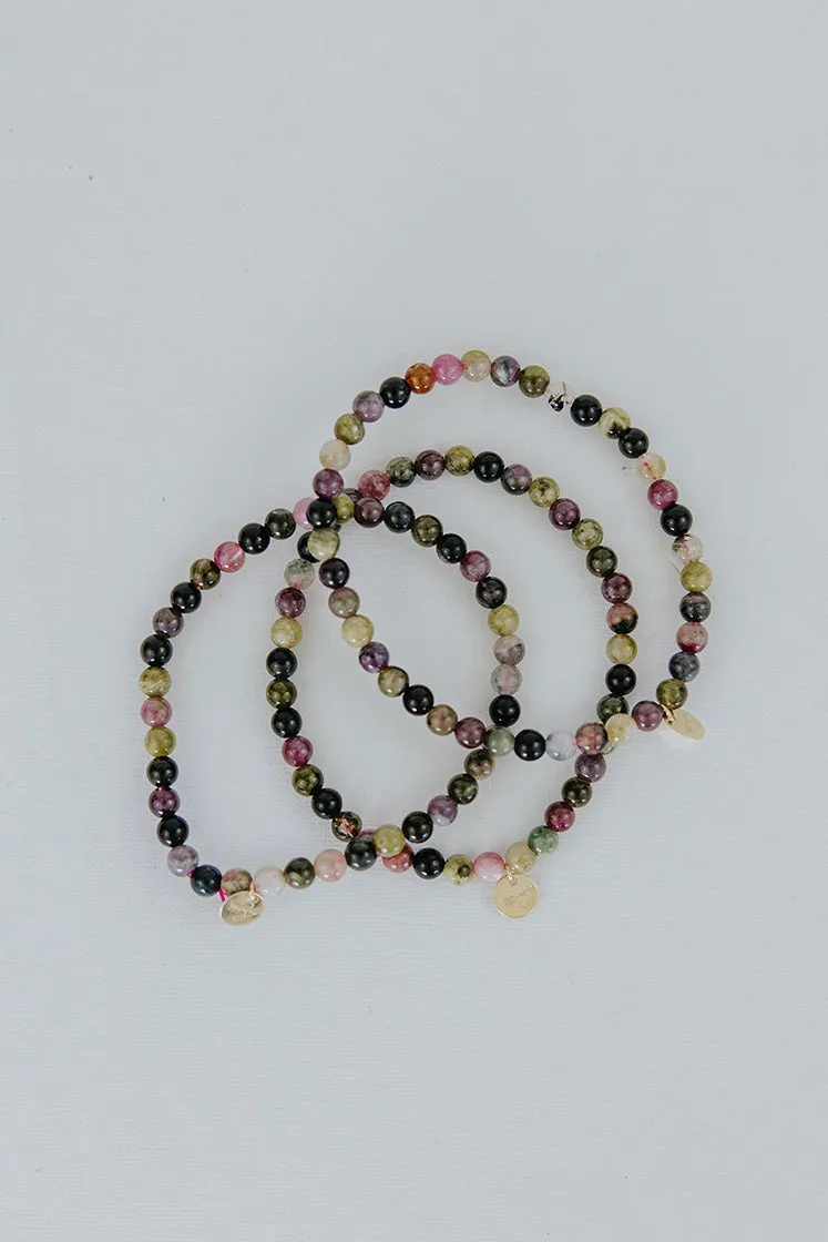 Stretchy Bracelet - Tourmaline