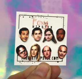 The Office Cast Stud Earrings