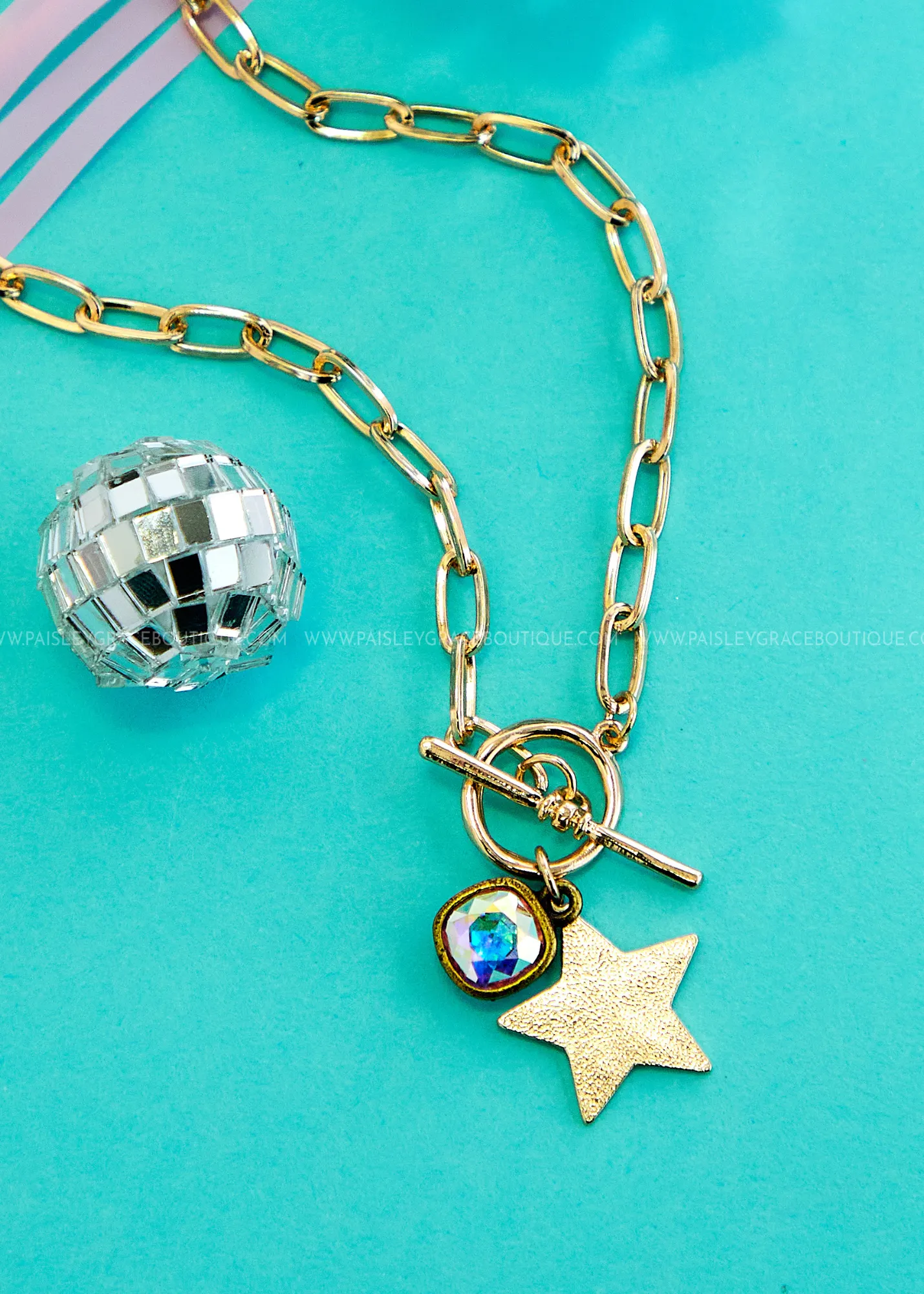 Vera Star Necklace by Pink Panache