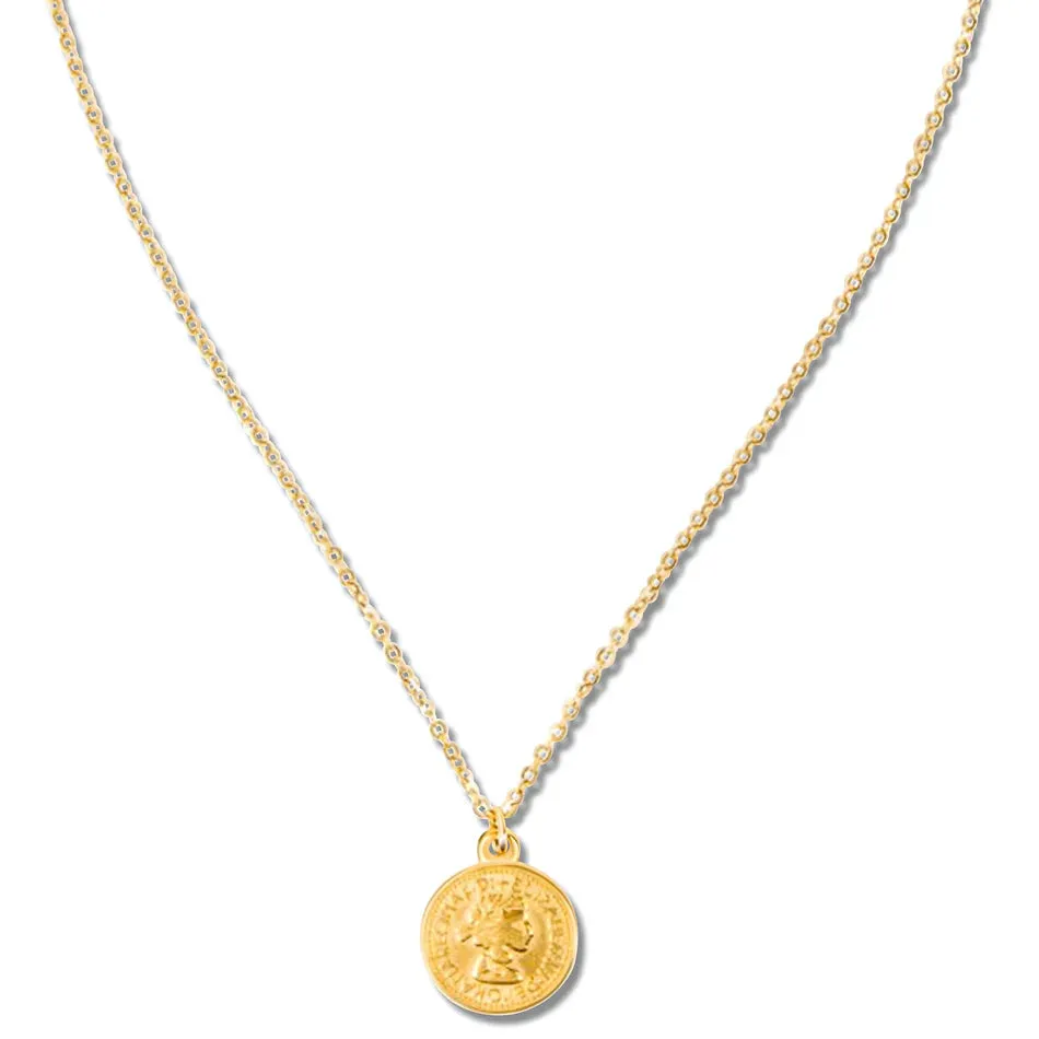 Vida Coin Pendant Necklace