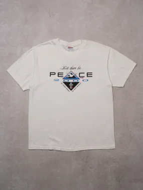 Vintage '00 Let There Be Peace Single Stitch Tee (M)