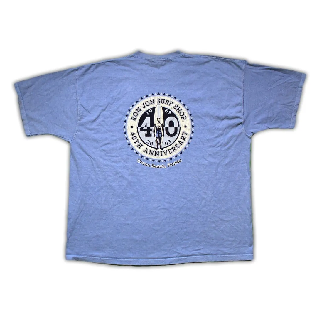 Vintage '03 Ron Jon Surf Shop 40th Anniversary Tee (XXL)