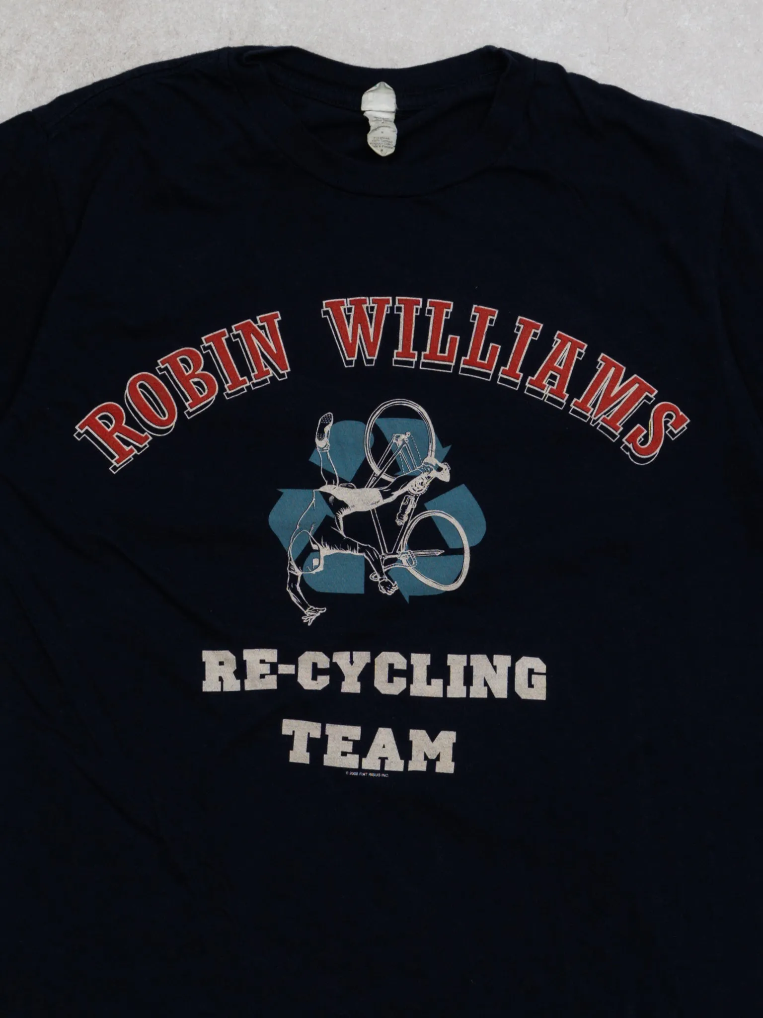 Vintage '08 Robin Williams Recylcing Team Tee (S)