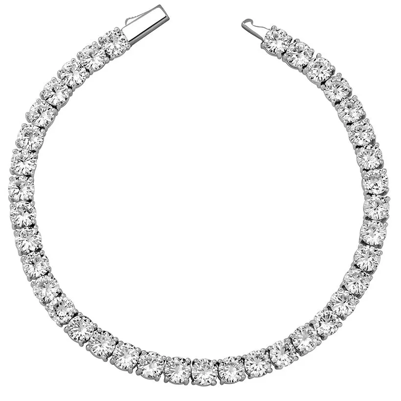 VVS Moissanite Tennis Bracelet in 925 Silver